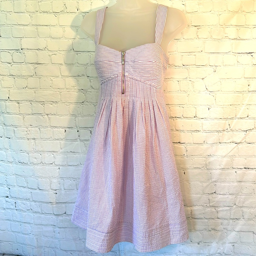 Jessica Simpson seersucker cute sun dress